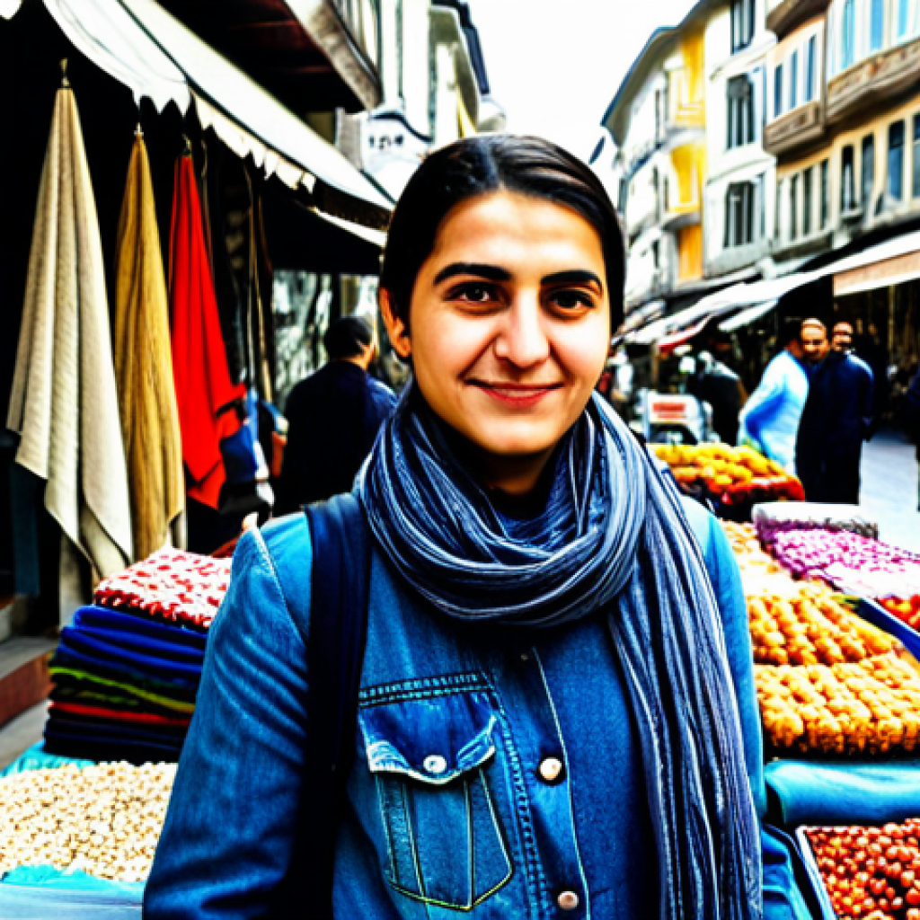**

"A stylish Turkish woman at a local artisan market in Istanbul, browsing handcrafted accessories made from recycled materials. She's wearing modest, fashionable clothing suitable for the city. Focus on close-up details of the sustainable accessories: bags made from upcycled denim, jewelry crafted from recycled glass, and scarves made from organic cotton. Background should showcase the vibrant market atmosphere with other vendors and shoppers. Fully clothed, appropriate attire, safe for work, perfect anatomy, natural proportions, professional photography, high quality, family-friendly, Istanbul market scene."

**